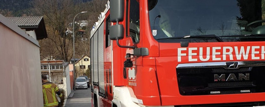 Zwei Einsätze wegen „Föhnsturm“