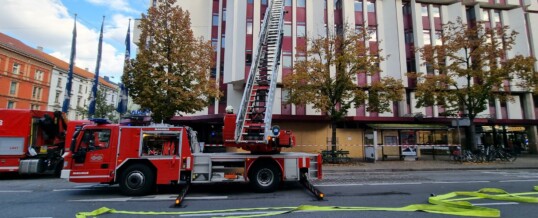 Dachstuhlbrand Museumstraße