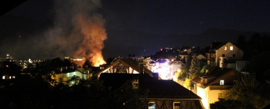 Medienberichte zum Brand in der Schneeburggasse