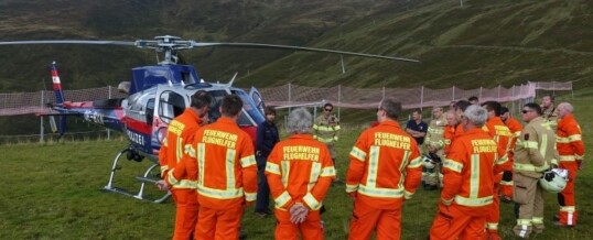 Flughelferschulung in Gerlos