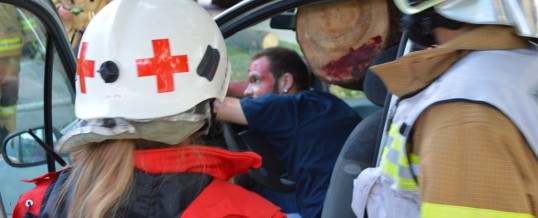 Übung mit Rettungsdienst