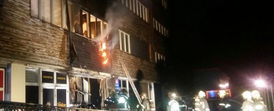 Brand Rossau – HFW besetzen