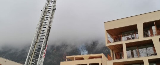 gemeldeter Gebäudebrand