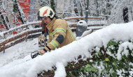 Starker Schneefall