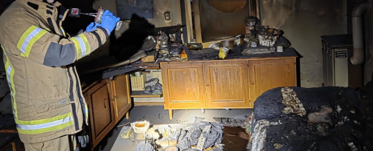 2 x BMA und Wohnungsbrand mit Todesopfer
