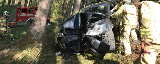 PKW Bergung am Rosnerweg