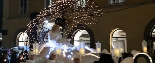 Ordnerdienst beim Christkindleinzug