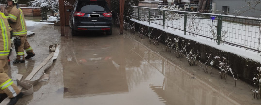 Wasserschaden und Besetzen der eigenen Wache