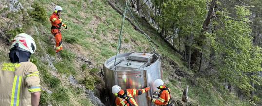 Übung Feuerwehrflughelfer IBK und IBK-Land