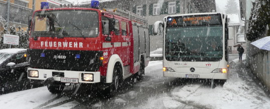 Technischer Einsatz – Brandjochstraße