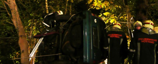 Übung – PKW-Unfall, Gramartstraße