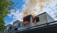 Wohnungsvollbrand in Mehrfamilienhaus
