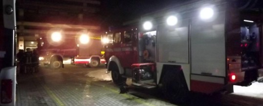 Brand in der Technischen Uni